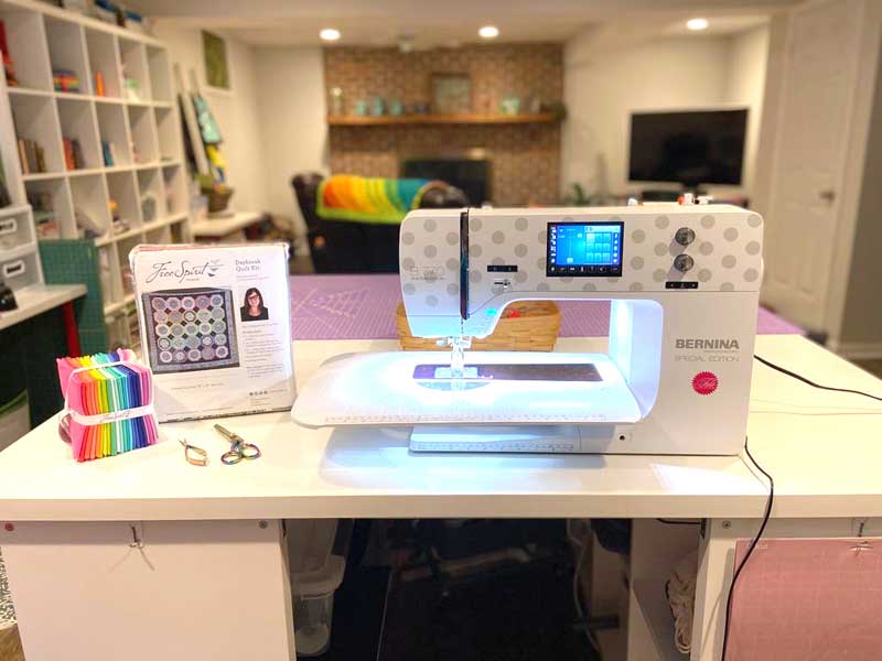 Cliff Wilson's Tula Pink Limited Edition BERNINA 770QE