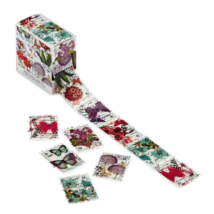 Postage Stamp Washi Tape - Spectrum Gardenia