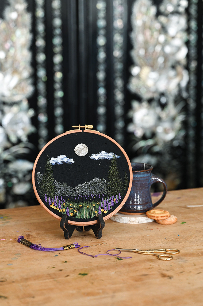 Hand-Stitched Oasis by Theresa M. Lawson