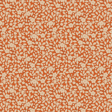 Avery Ginger floral fabric pattern