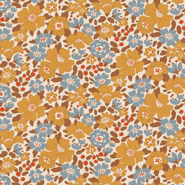 Harper Saffron floral pattern