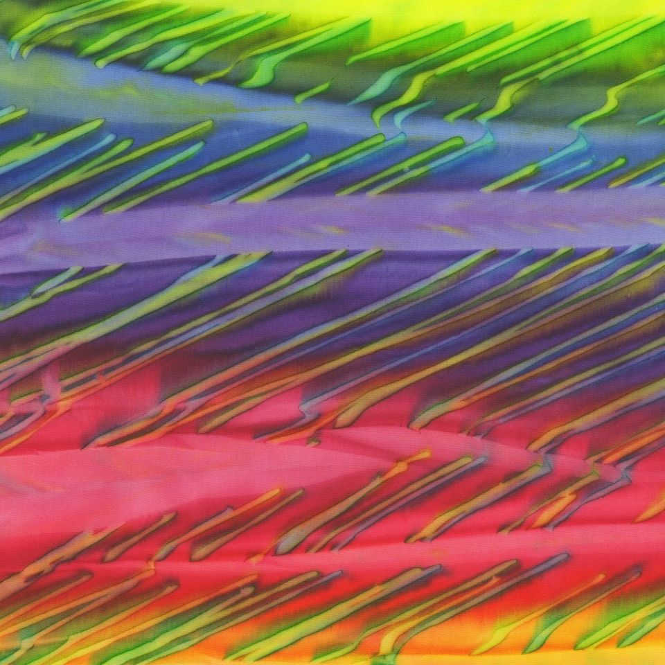 Artisan Batiks - Raku Stripe, Rainbow