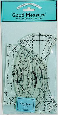 Good Measure Every Curve Longarm Quilting Template Set