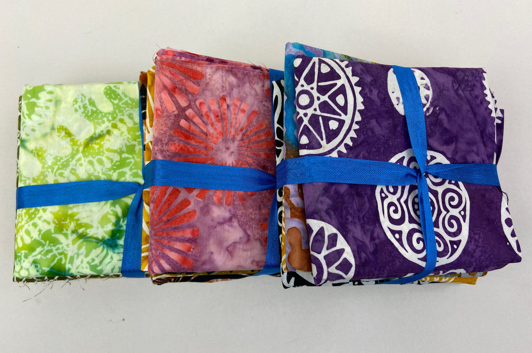2 Yard Surprise Pack Batik Tambal Fabric Bundle,