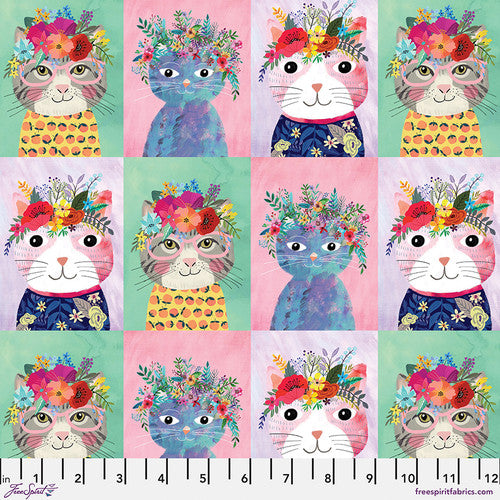 Floral Pets by Mia Charro, Floral Kitties – Artistic Artifacts