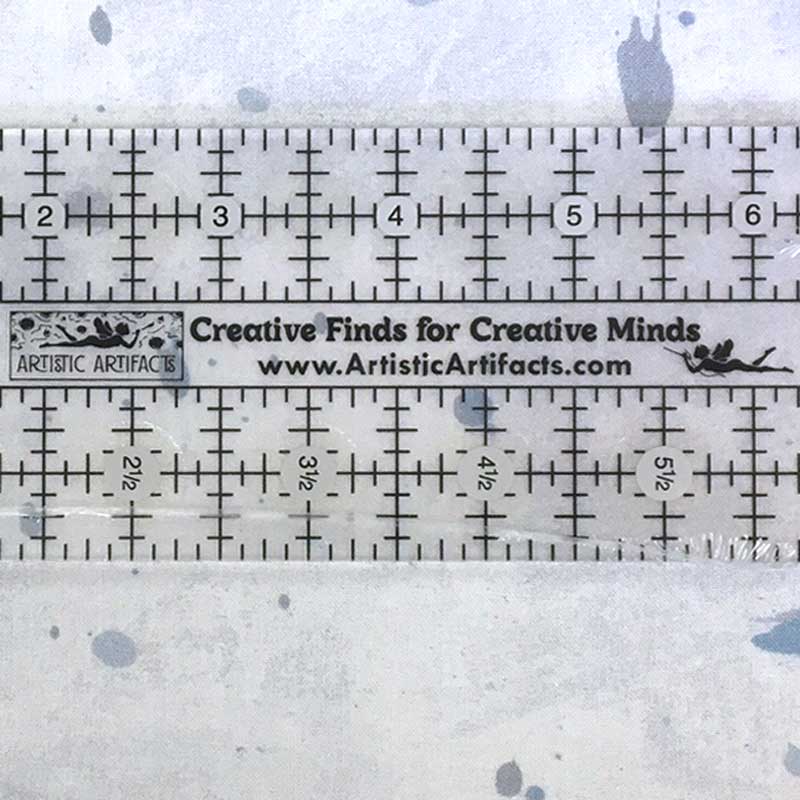 6-inch Creative Grids ruler detail
