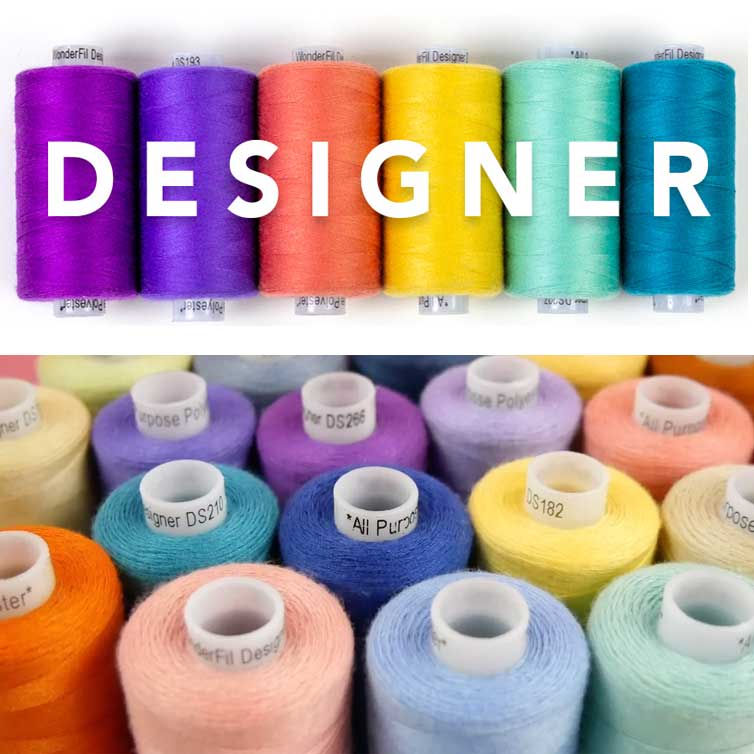 Designer, 40wt polyester - 71 Colors