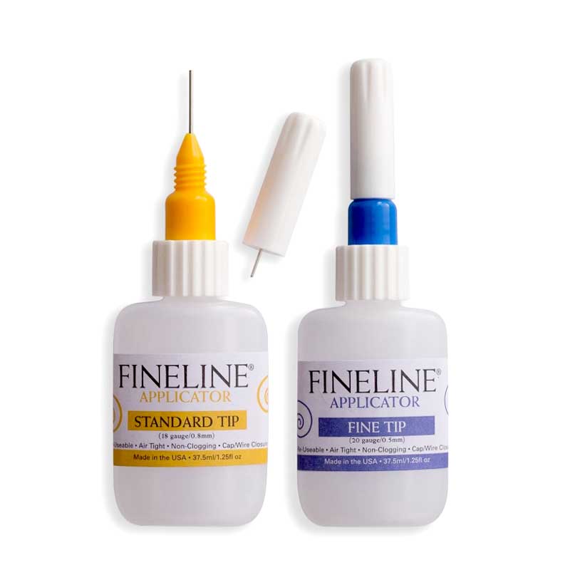 FineLine Applicators, 2 pk, Fine tip & Standard tip