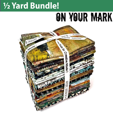 On Your Mark half-yard fabric bundle