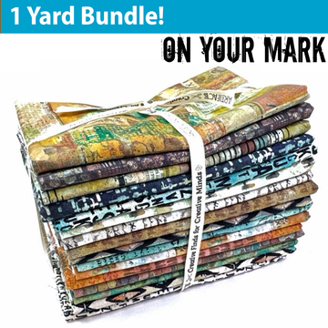 On Your Mark One Yard Fabric Bundle