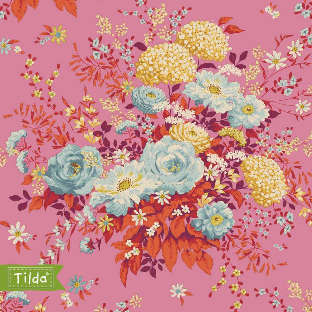 Tilda Chic Escape - Wildgarden Pink | TIL100456