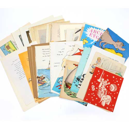 Vintage Collage Paper Book