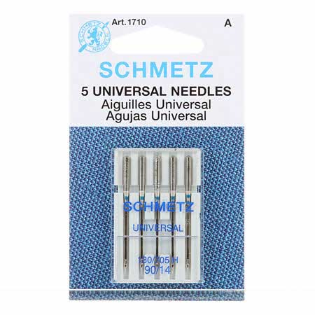 Universal 5 pk size 14/90 Needles - for Schmetz