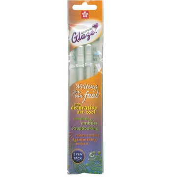 Gelly Roll Glaze Pens, Clear 2/pk