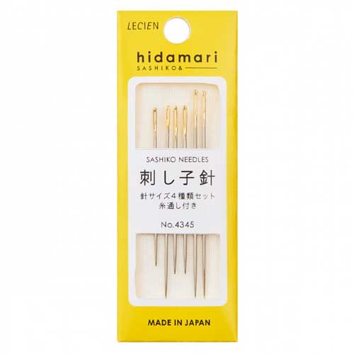 Cosmo hidamari Sashiko Needles, assorted set