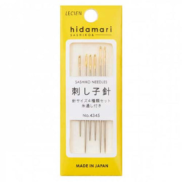 Cosmo hidamari Sashiko Needles, assorted set