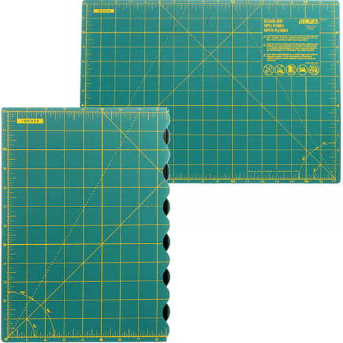 OLFA Folding Cutting Mat, 12 in. x 18 in. – Artistic Artifacts