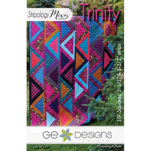 Trinity, Stripology Mixer Pattern by GE Designs – Artistic Artifacts