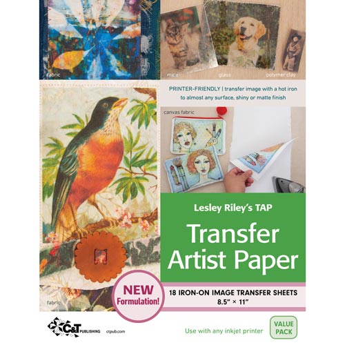 TAP Transfer Artist Paper 18 Sheet Pack - Lesley Riley