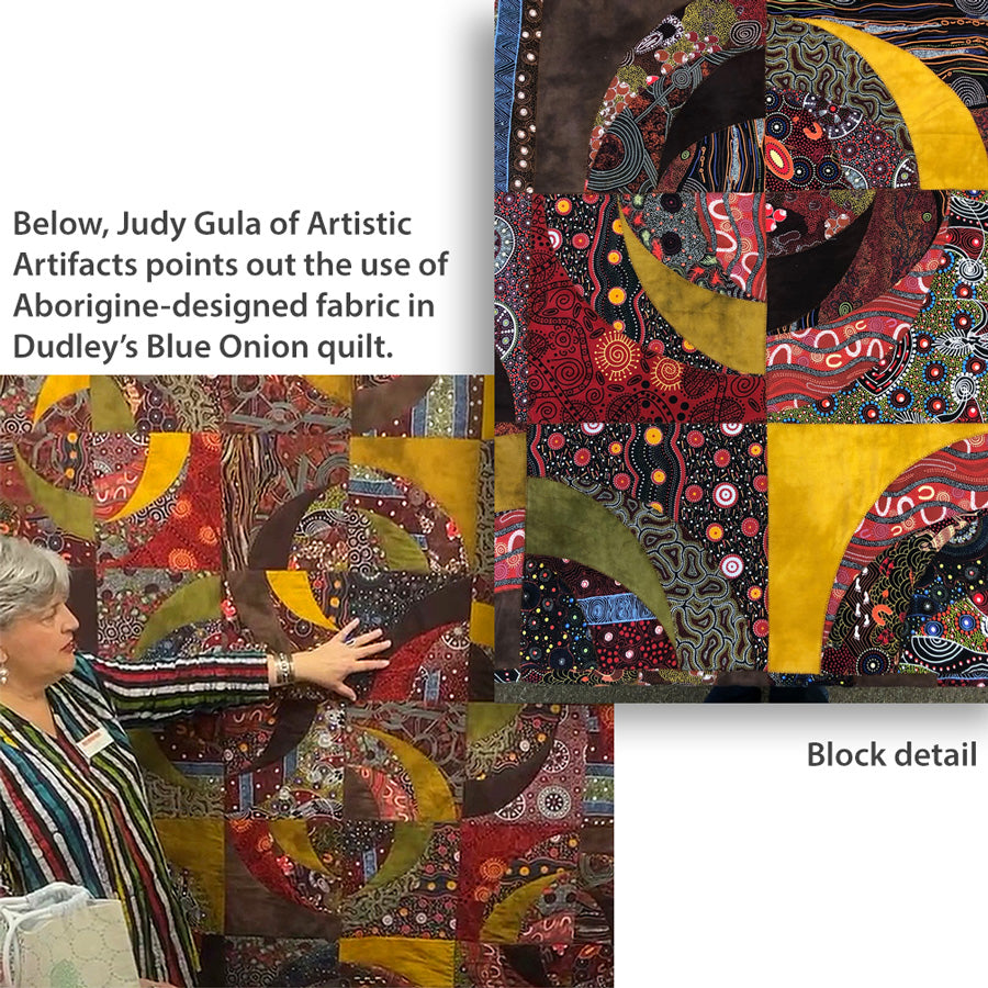 June 17: Blue Onion Quilt with Dudley Shugart
