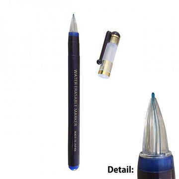 Kanda Water-Erasable Extra Fine Point Blue Pen