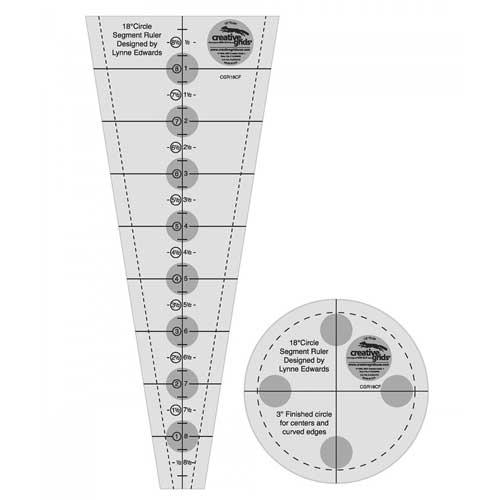 Stripology Quarters Mini Creative Grids Quilt Ruler