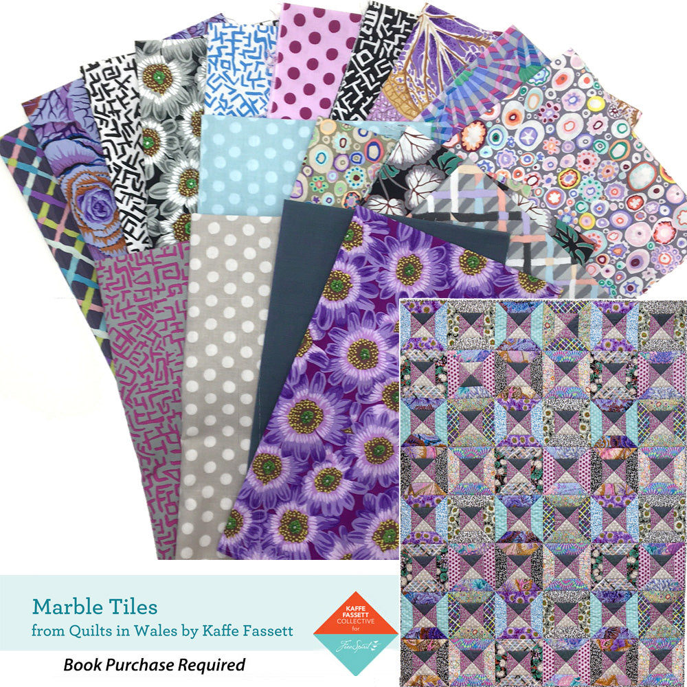 Kaffe Fassett's book Quilts in Italy series: Losing My Marbles