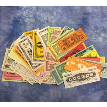 Play Money vintage paper collage pack