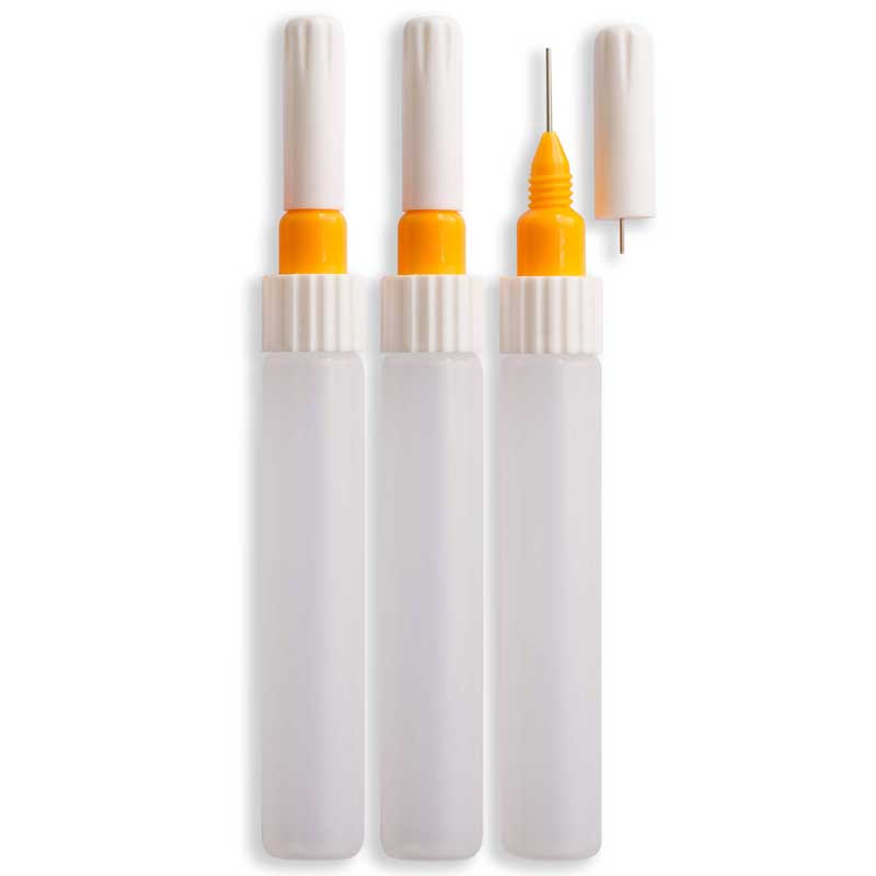 Fineline Precision Applicators, 3 pk, 1 oz. Tubes/18 g tips