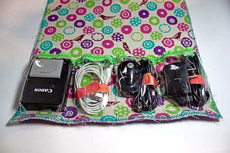 Charger/Cord Organizer by Liz Kettle