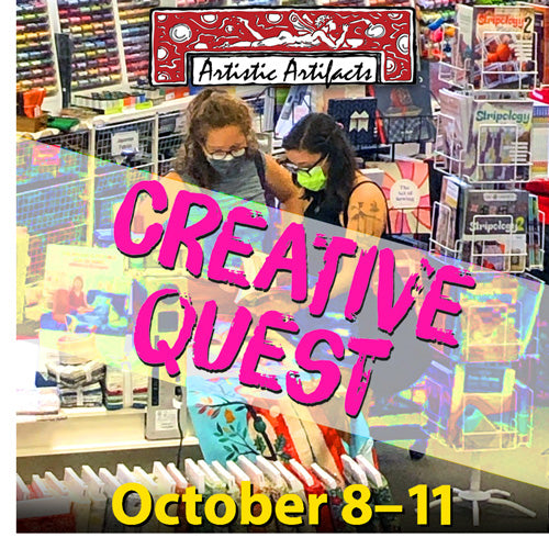 Visit Artistic Artifacts for our Creative Quest!