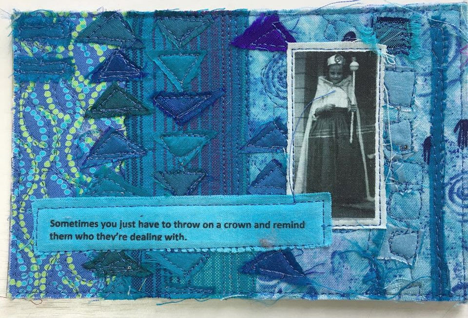 postcard received from Lora in Texas