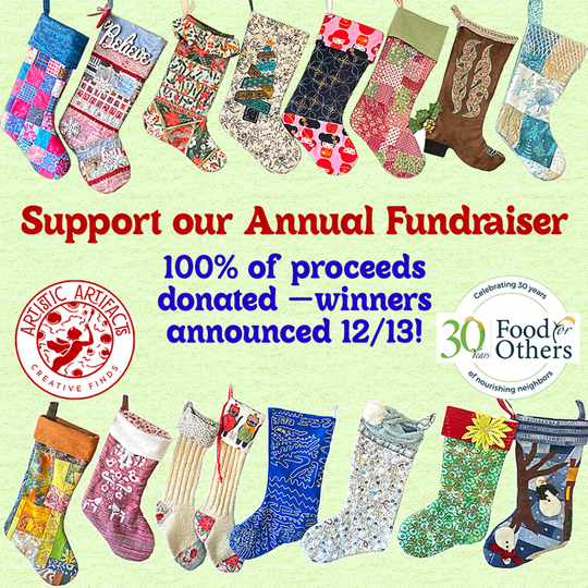 Artistic Artifacts 2025 Holiday Fundraiser