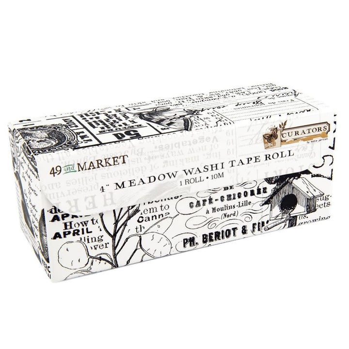 Curators Essential 4" Washi Tape Roll - Meadow