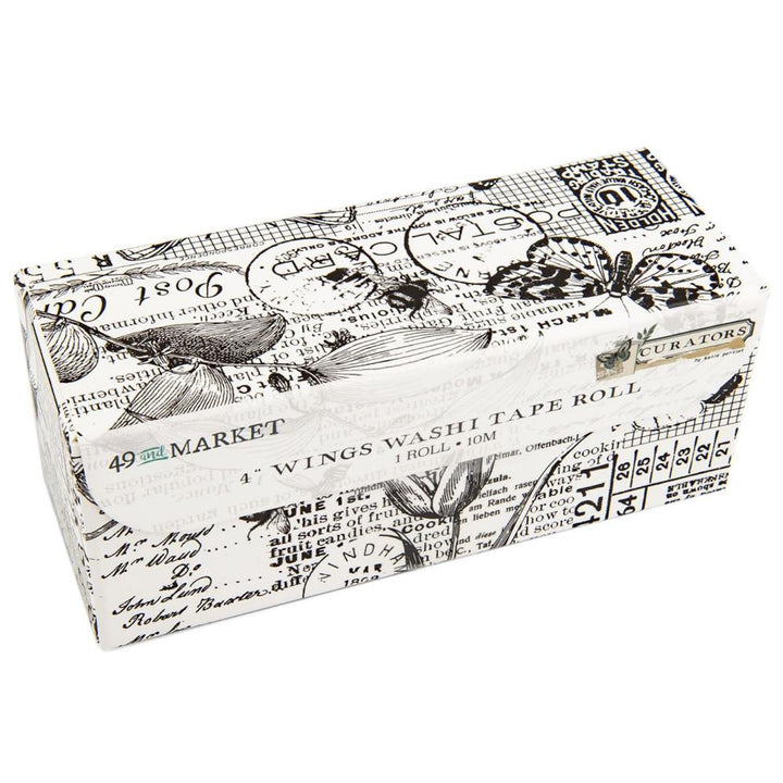 Curators Essential 4" Washi Tape Roll - Wings