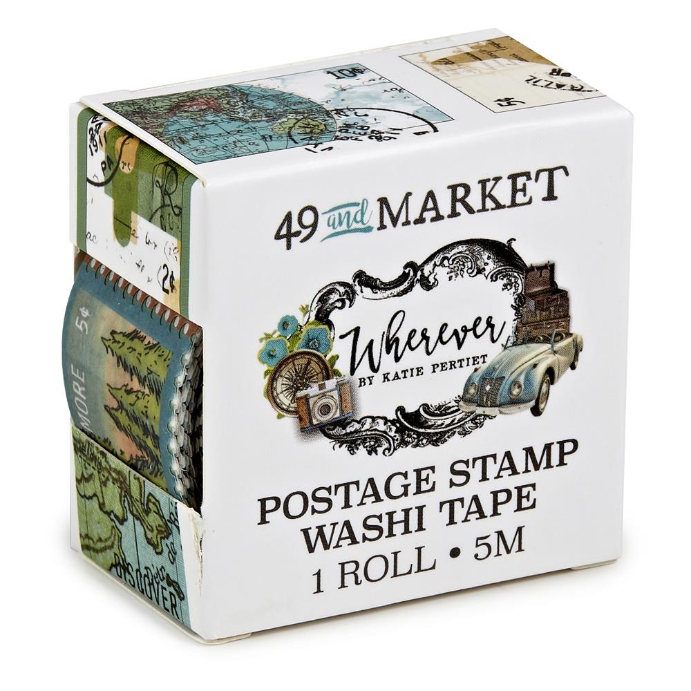 Postage Stamp Washi Tape - Wherever