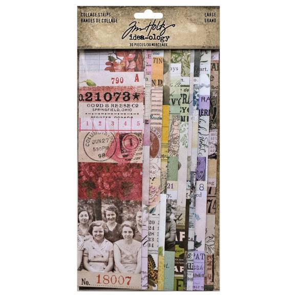 Large Collage Strips from Tim Holtz, Idea-ology