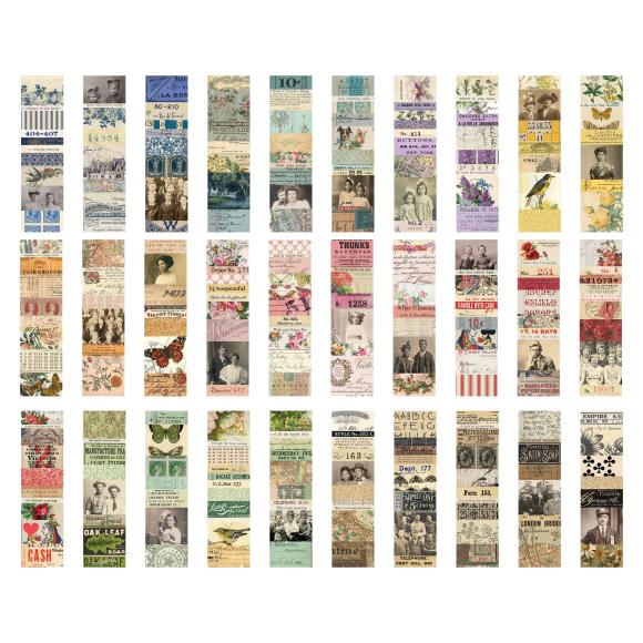 Large Collage Strips from Tim Holtz, Idea-ology