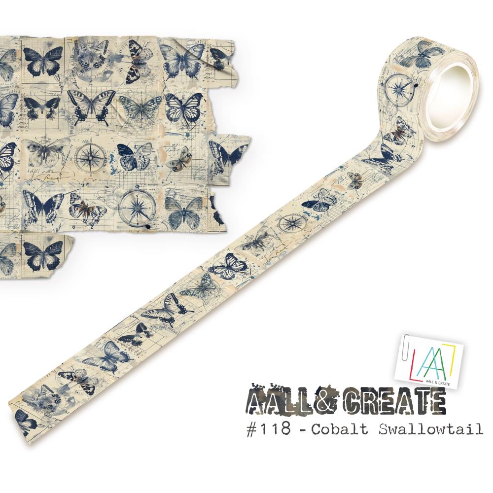 AALL and Create Washi Tape: Cobalt Swallowtail