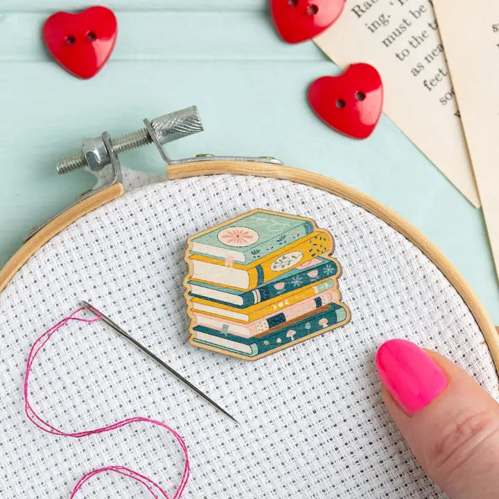 Book Lover Needle Minder Book Lover Needle Minder