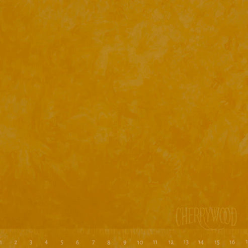 Cherrywood Hand-Dyed Cotton Fabric - Mustard