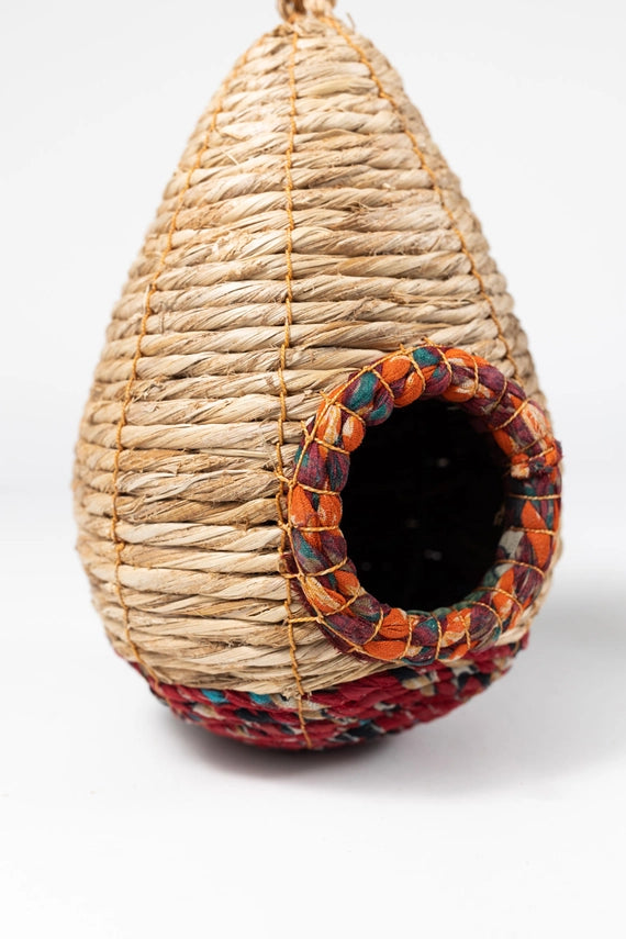 Teardrop Sari Birdhouse