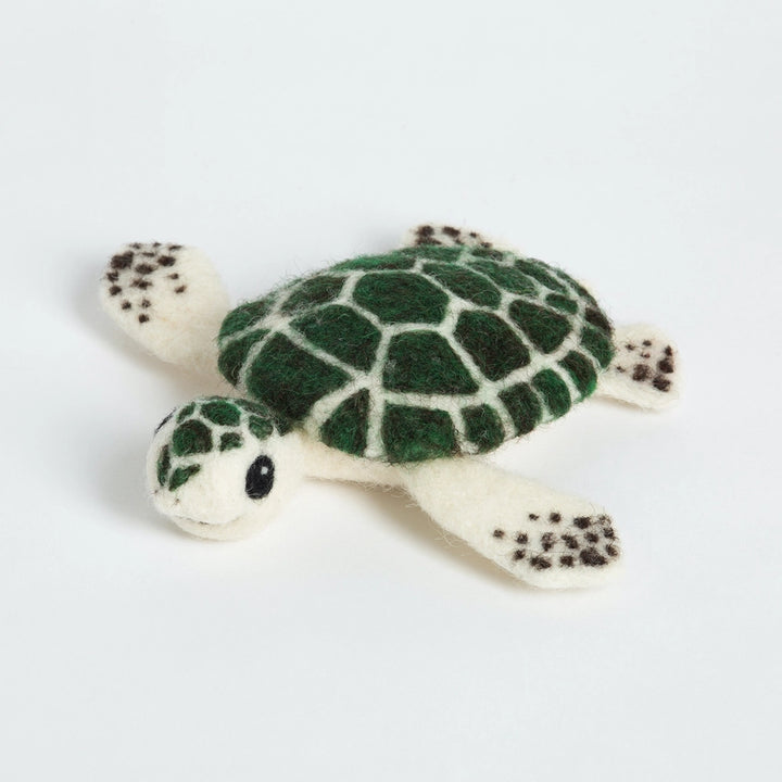 Baby Sea Turtle Mini Needle Felting Kit by Hawthorn Handmade