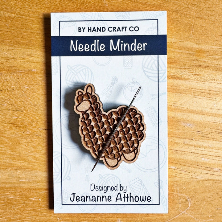 Alpaca Wooden Needle Minder
