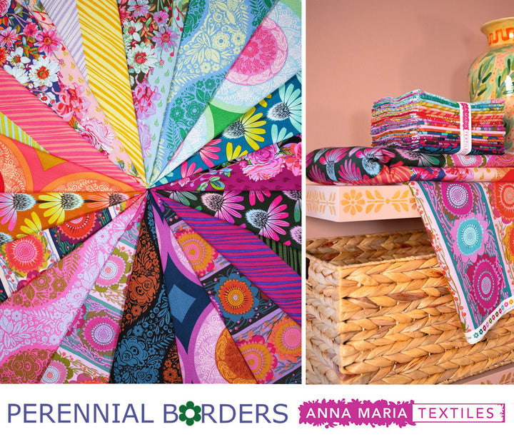 Perennial Borders by Anna Maria Parry, Fat Quarter Bundle