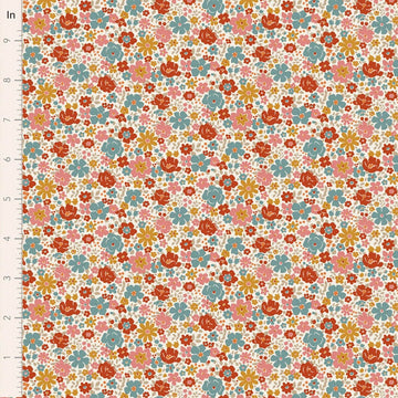Village Life by Tilda - Esther, Warm Cream Fabric Village Life by Tilda - Esther, Warm Cream Fabric