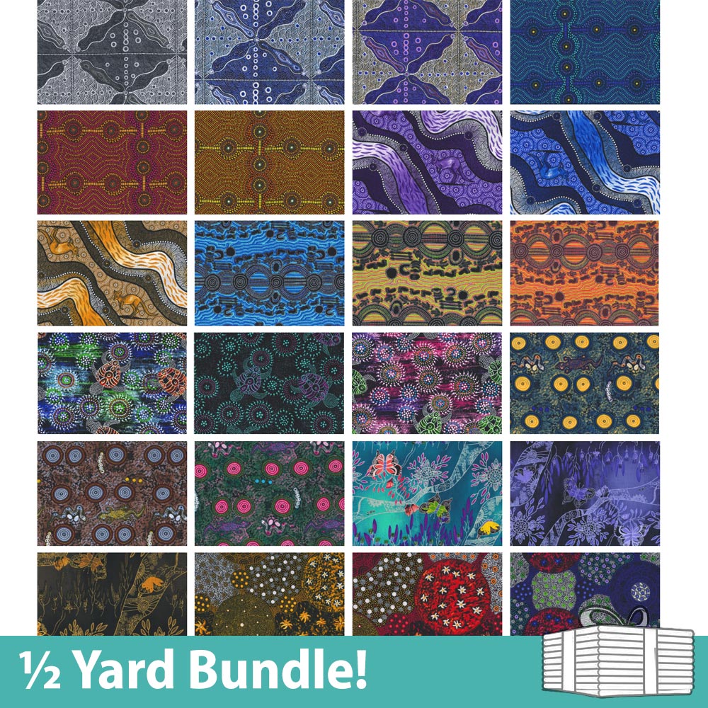 Half Yard Bundle, January 2024 Australian Collection