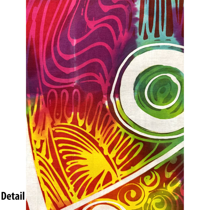 Sarong, Hand Drawn Batik Tulis, Multi-Colored