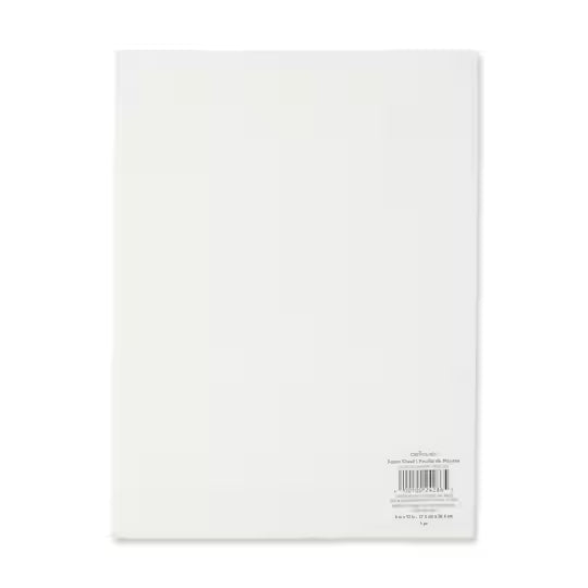 Foam Printing Mat 9 x 12 White