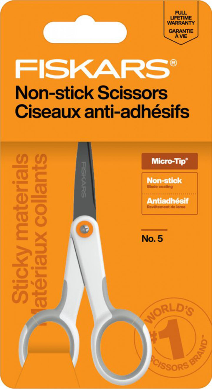 Fiskars Premier No 5 Non-Stick Micro-Tip Scissors